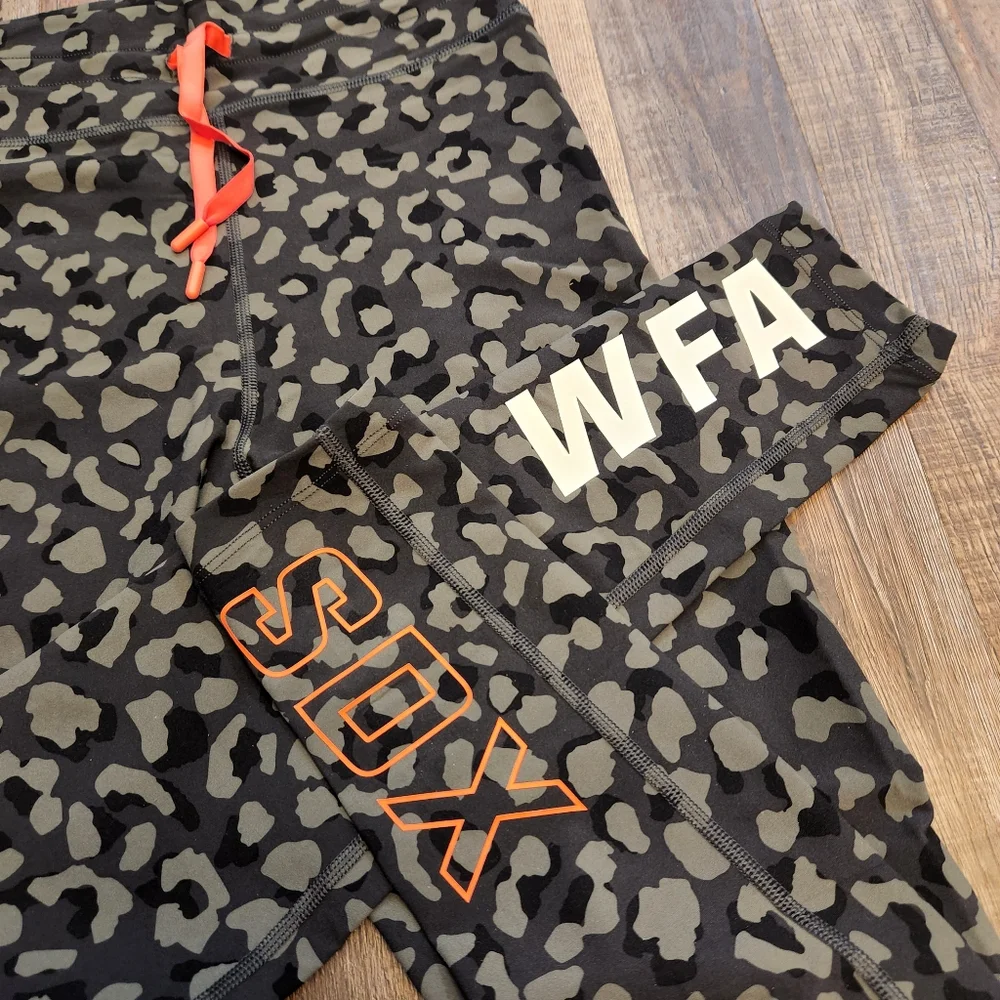 Sarah's Day x White Fox Activewear Soldier Camo Leggings